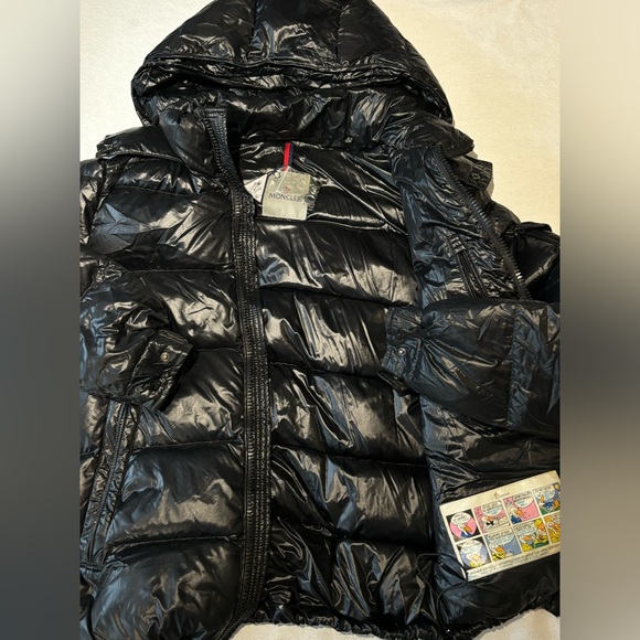 MONCLER PUFFER COAT BLACK - Picture 2 of 7